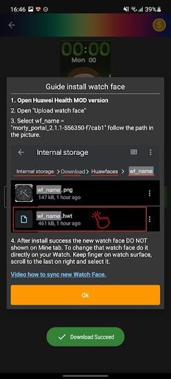 HuawBand WF截图3
