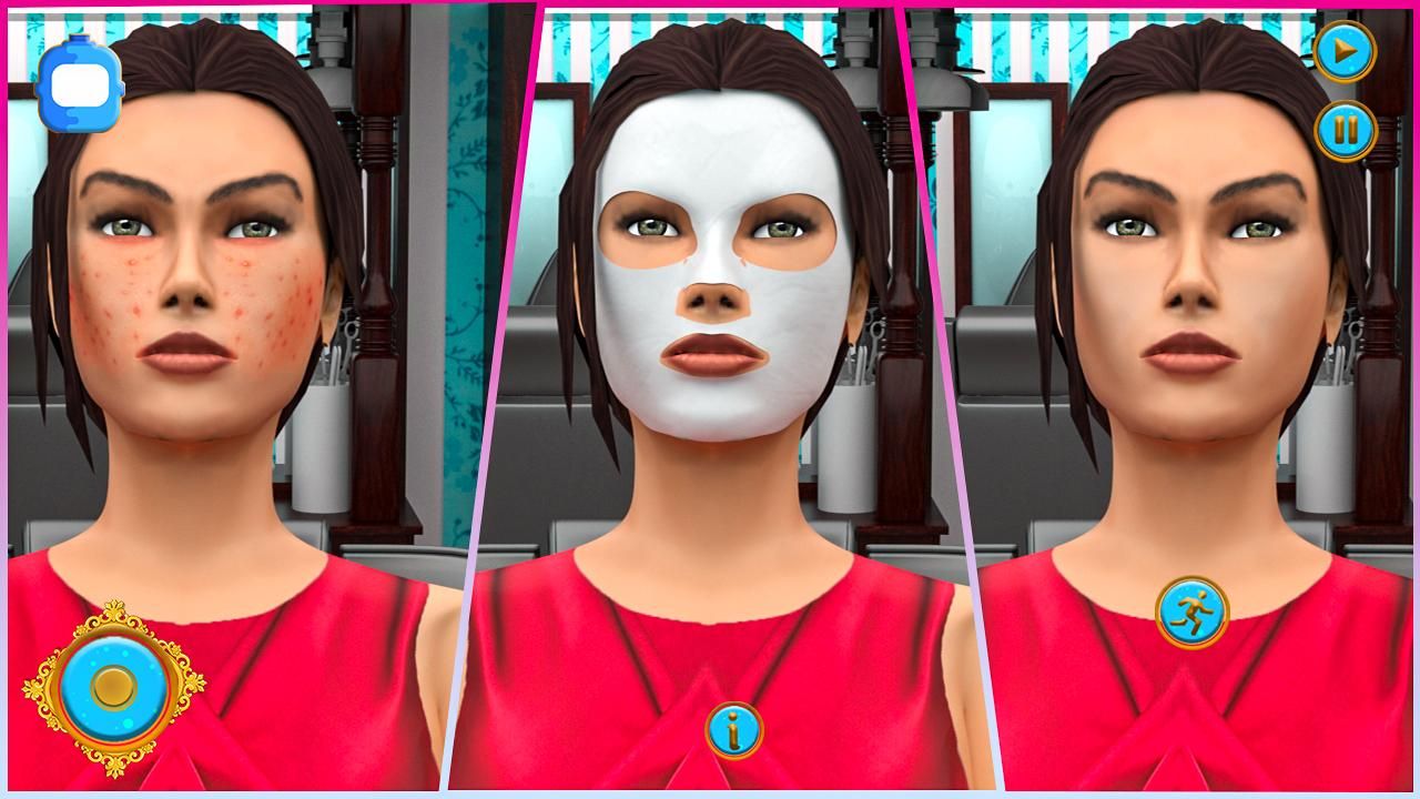 完美美发化妆沙龙游戏安卓官方版（Perfect Hair Dress up）图片1