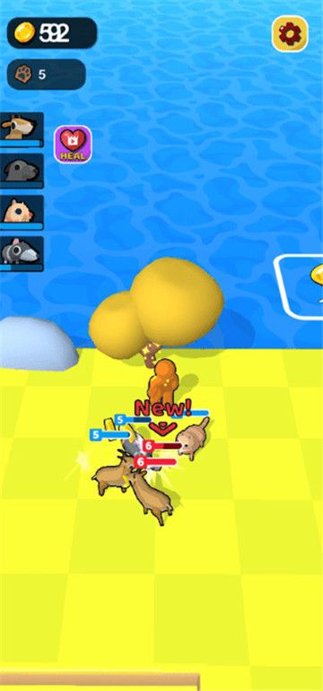 动物隆隆声最新手机版（Animal Rumble）图片1