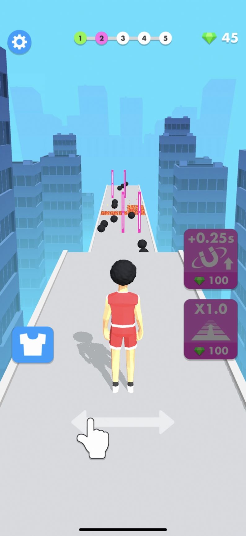 蓬松发型奔跑截图3