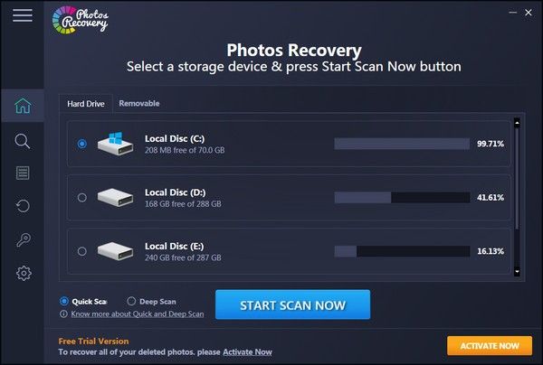 Photos Recovery照片恢复软件最新版下载安装图片1